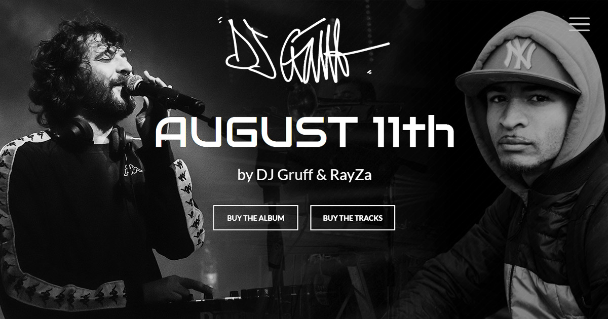 Dj Gruff August Th The New Album By Dj Gruff Rayza