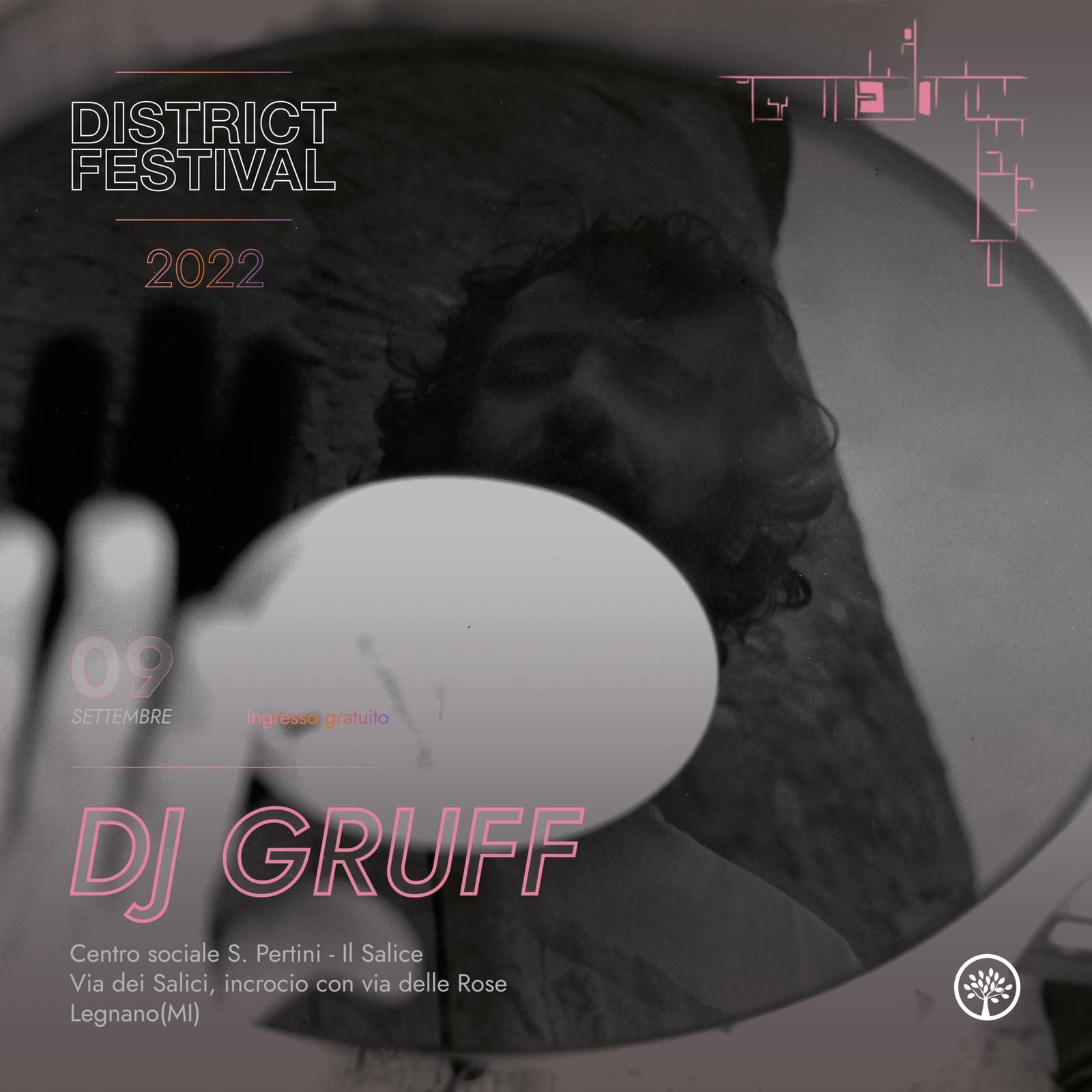 Legnano MI 09 09 2022 Dj Gruff District Festival 2022 DJ Gruff