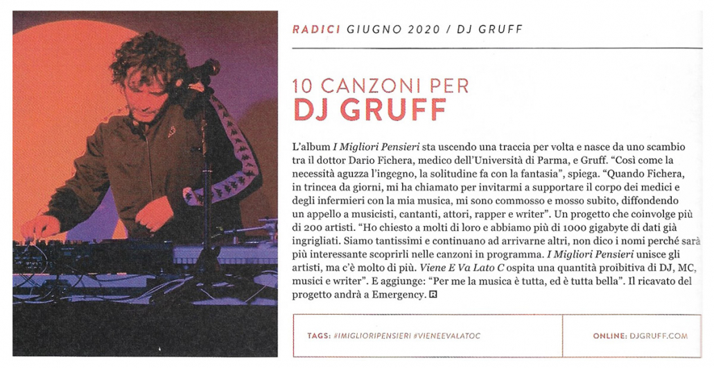 DJ GRUFF - Turntablist, DJ, beatmaker, rapper e produttore